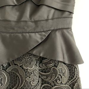 Strapless BCBG dress